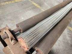 Mesh Belt Dispenser / Uncoiler – 92” Frame w/ Stainless Roll