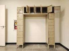 70" x 18" x 78" Tall Metal Lockers