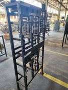29" x 10" x 64" Steel Tool Rack Station