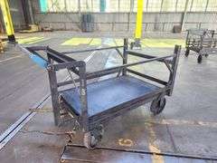 59” X 35” X 37” Metal Utility Cart