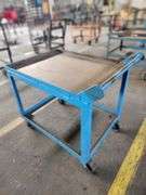 36” X 27” X 36” Metal Rolling Cart