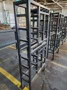 29" x 10" x 64" Steel Tool Rack Station