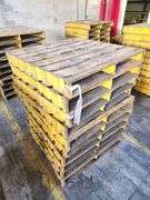 Bid x 10 Steel Pallets 42" x 42"
