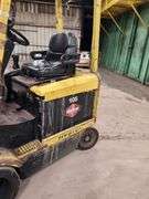 HYSTER 4,100 lb Electric Forklift – Model E50XM – 48 Volt – 240" Lift Height