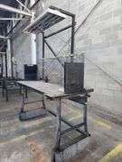 74” X 36” X 96” Workstation