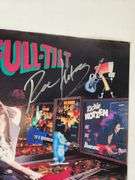 Original 1989 Ibanez Magazine Ad – Full-Tilt Pinball Theme – Hand-Signed by Richie Kotzen