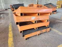 Bid x 5 Steel Pallet With Mesh Bottom 30"x 30"