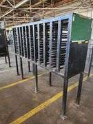 91" Long Steel Parts Rack