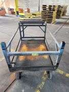 59” X 35” X 37” Metal Utility Cart