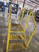 Heavy-Duty Industrial Step Platform Ladder