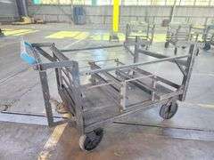59” X 35” X 37” Metal Utility Cart