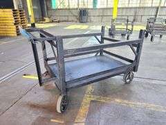 59” X 35” X 37” Metal Utility Cart