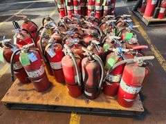 Bid x 34 Fire Extinguishers