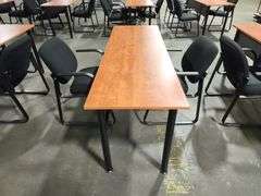 Office Training Desk – 71" x 23.5" x 28.5" with (2) Chairs Included