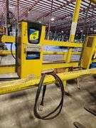 HYSTER 4,500 lb Electric Forklift w/ Charger – Model E45XM2-27  – 189" Lift Height w/ INTERMEC T2455 Terminal