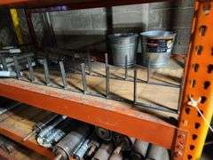 PALLET RACK w Contents 86" x 42" x 72" tall