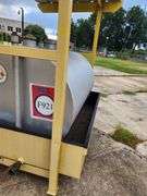 F921 Aboveground Fuel Storage Tank with Steel Containment Stand & Canopy