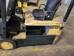 DAEWOO 2,450 lb 3-Wheel Electric Forklift – Model BC15T – 189" Lift Height – NO BATTERY