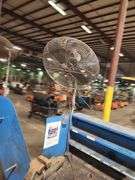 🔧 Heavy-Duty Workstation Table w/ Vise & Fan – 60" x 30"