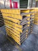 Bid x 10 Steel Pallets 42" x 42"