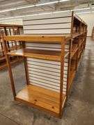 Bid is X 4 Retail Display Shelving Racks