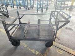 59” X 35” X 37” Metal Utility Cart
