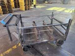 59” X 35” X 37” Metal Utility Cart