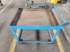 36” X 27” X 36” Metal Rolling Cart