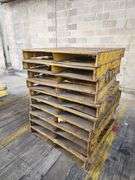 Bid x 10 Steel Pallets 42" x 42"