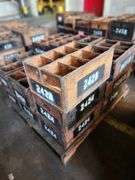 Bid is X 16 Wooden Crates 

19” X 14” X 9” 

19” X 14” X 7”