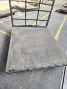 68” X 52” X 60” Steel Frame Wooden Deck Platform Dolly