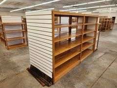 Bid is X 3 Retail Display Shelving Racks