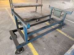 72” X 24” X 34” Metal Transit Cart