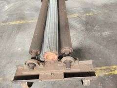Mesh Belt Dispenser / Uncoiler – 92” Frame w/ Stainless Roll