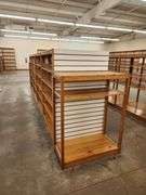Bid is X 4 Retail Display Shelving Racks