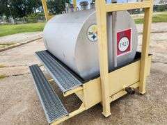 F921 Aboveground Fuel Storage Tank with Steel Containment Stand & Canopy