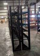 Industrial Parts Shelving Rack With Fan