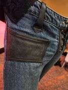 Richie Kotzen’s Custom Duarte Lace-Up Leather & Denim Jeans