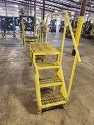 Heavy-Duty Industrial Step Platform Ladder
