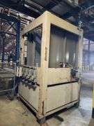 ALVEY 800 PALLETIZING SYSTEM w/ ROBOTIC PALLETIZER & CONVEYORS – (5 STATION LINE)