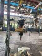 DEMAG Hanging Gantry Rail System w/ 550 lb Electric Hoist – 3 Beam Track Assembly Only