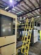 ALVEY 800 PALLETIZING SYSTEM w/ ROBOTIC PALLETIZER & CONVEYORS – (5 STATION LINE)
