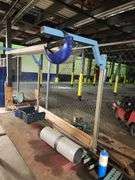 8' Steel WorkTable w Overhead Light
