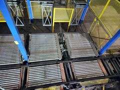 ALVEY 800 PALLETIZING SYSTEM w/ ROBOTIC PALLETIZER & CONVEYORS – (5 STATION LINE)