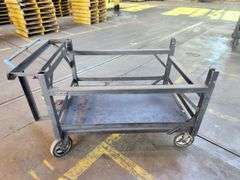 59” X 35” X 37” Metal Utility Cart