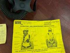 Scott Air-Pak II SCBA – Self-Contained Breathing Apparatus Kit
