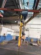 DEMAG Hanging Gantry Rail System w/ 550 lb Electric Hoist – 3 Beam Track Assembly Only