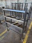 37" x 16" x 50" Tool Rack Station
