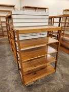 Bid is X 4 Retail Display Shelving Racks