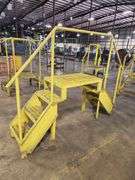 Heavy-Duty Industrial Step Platform Ladder